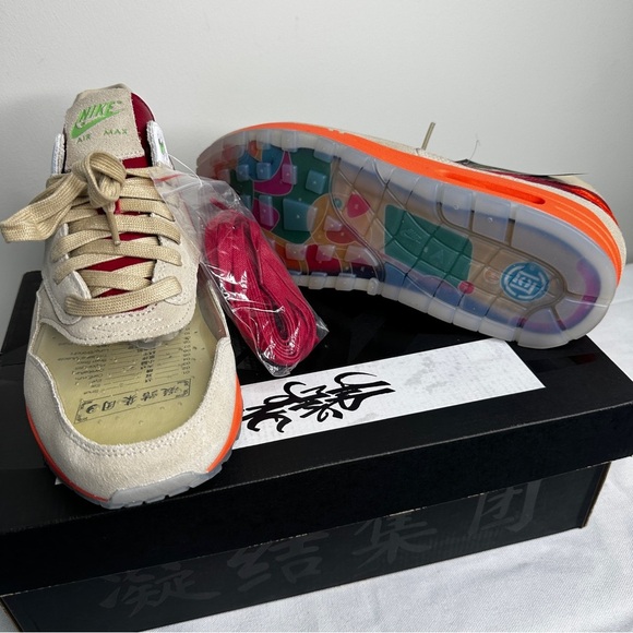 Nike Air Max 1 - Clot Kiss of Death - Men’s Size 10 - DD1870-100 Sneakers - Picture 8 of 13